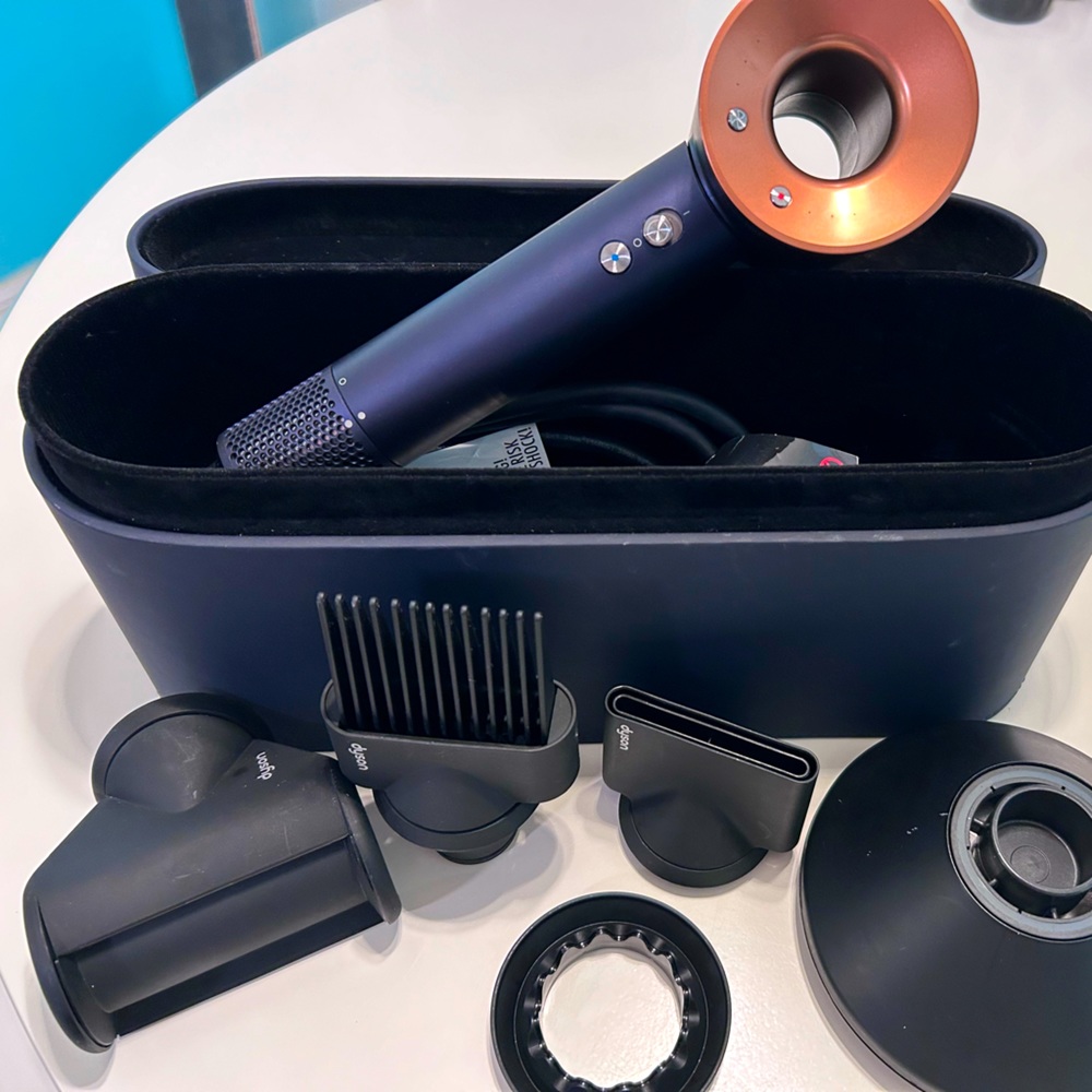 Dyson Supersonic Hairdryer. Smoke-free home.